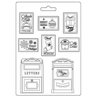 Stamperia Φόρμα Πηλού A5 Letter and Stamps