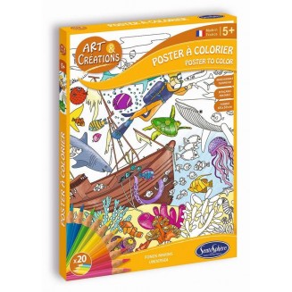 SentoSphere Ζωγραφίστε το Θαλάσσιο Τοπίο