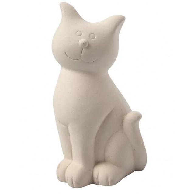 Πήλινος Κουμπαράς Γάτα 14cm