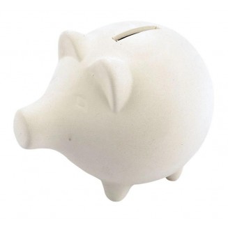 Teracotta Money Box Piggy Bank 11cm