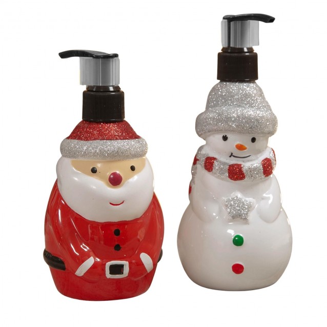 Χριστουγεννιάτικο Dispenser Υγρού Σαπουνιού 320ml
