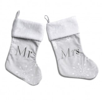 Amore 2 Χριστουγεννιάτικες Κάλτσες Mr & Mrs