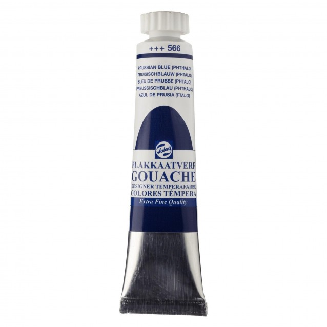 Talens Τέμπερα Gouache 20ml No.566 Prusian Blue (Phthalo)