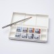 Winsor & Newton Cotman Κασετίνα με 8 Πλακάκια Ακουαρέλας & Πινέλο Metallic