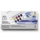 Winsor & Newton Cotman Κασετίνα με 8 Πλακάκια Ακουαρέλας & Πινέλο Skyscape