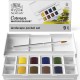 Winsor & Newton Cotman Κασετίνα με 8 Πλακάκια Ακουαρέλας & Πινέλο Landscape