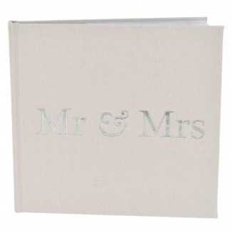 AMORE BY JULIANA® Mr and Mrs Photo Album