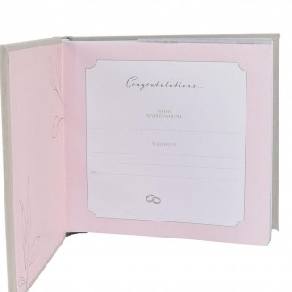 AMORE BY JULIANA® Mr and Mrs Photo Album