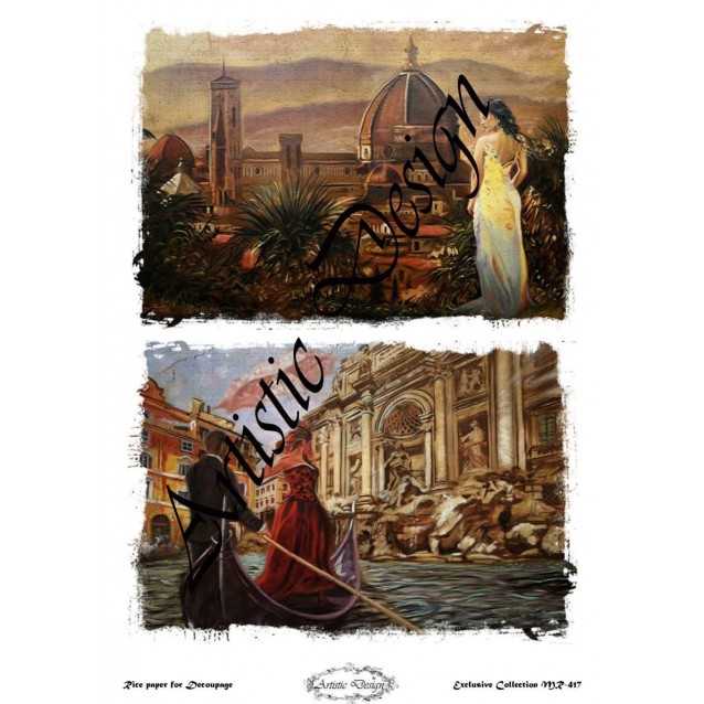 Artistic Design Ριζόχαρτο Decoupage 30x40cm NCF-417