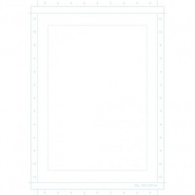 Clairefontaine Μπλοκ Manga Storyboard με Πλαίσιο 100 φύλλων A4 (21x29,7cm) 55gr