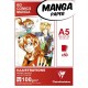 Clairefontaine Μπλοκ Μαρκαδόρου Manga Illustration 50 φύλλων A5 (14,8x21cm) 100gr