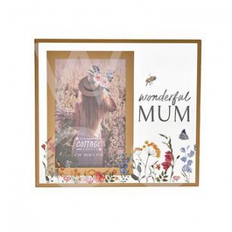 The Cottage Garden Γυάλινη Κορνίζα 10x15cm Mum