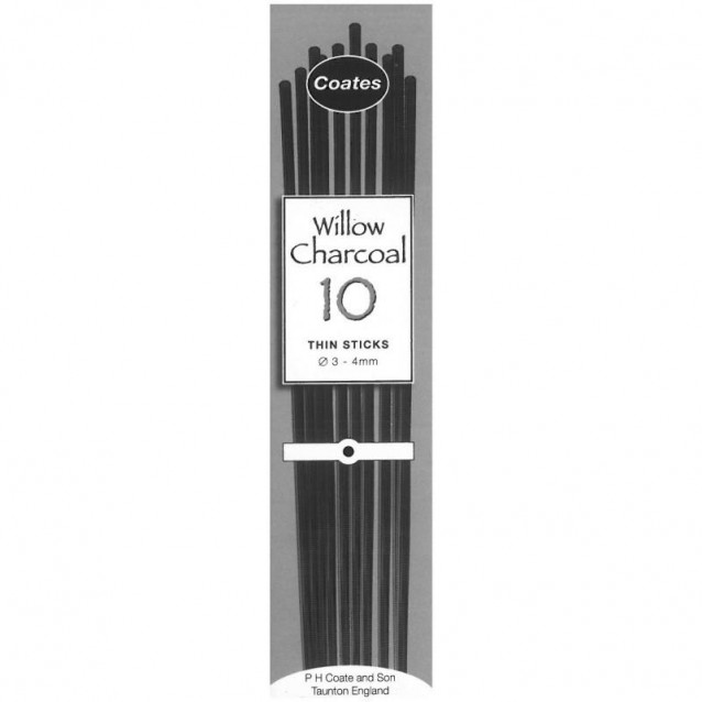 Coates 10 Λεπτά Κάρβουνα Ζωγραφικής Φ 3-4 mm Coates 10 Λεπτά Κάρβουνα Ζωγραφικής Φ 3-4 mm