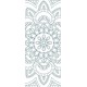 Avenue Mandarine Μπλοκ Ζωγραφικής 6x20cm 24φύλλων Σελιδοδείκτες Μandala
