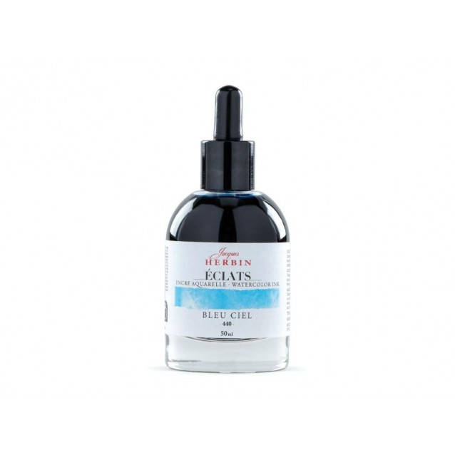 Jacques Herbin 50ml Υγρή Ακουαρέλα Eclats Sky Blue