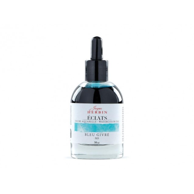 Jacques Herbin 50ml Υγρή Ακουαρέλα Eclats Ice Blue