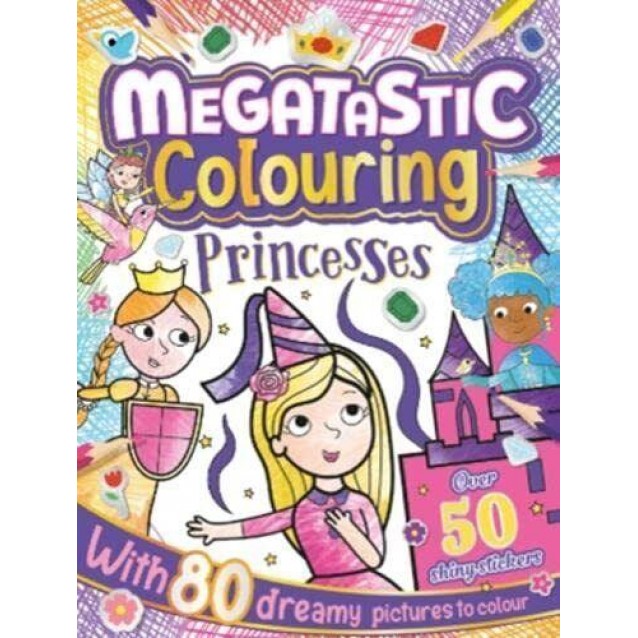 Megatastic Colouring Ζωγραφίζω Πριγκίπισσες