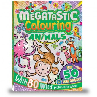 Megatastic Colouring Ζωγραφίζω Ζώα του Δάσους