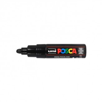 Posca Μαρκαδόρος PC-7Μ Χονδρός Bullet Tip Μαύρο