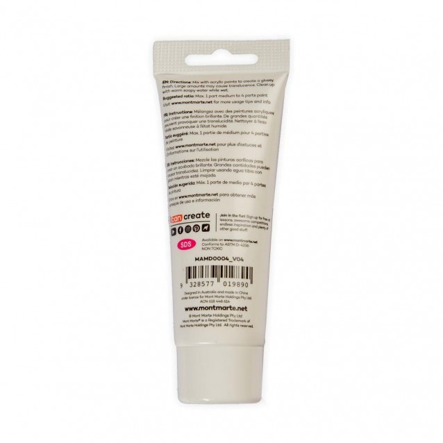 Mont Marte 75ml Gel Medium Gloss