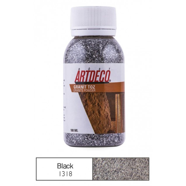 Artdeco 100ml Granite Powder Black 1318