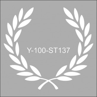 Artdeco Stencil 30x30cm Daphne Crown 137