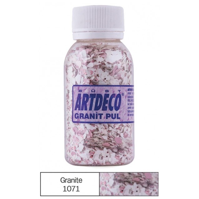 Artdeco 100ml Διακoσμητικές Νιφάδες Μωσαϊκού Granite Granite 1071