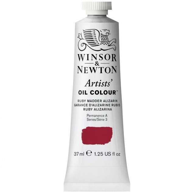 Winsor & Newton 37ml Artists Oil Series 3 Ruby Madder Alizarin