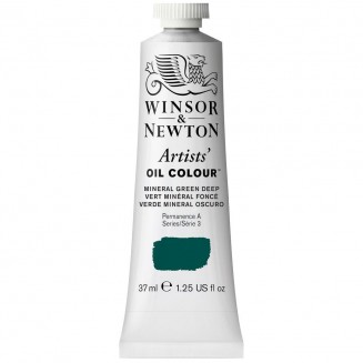 Winsor & Newton 37ml Artists Oil Series 3 Mineral Green Deep
