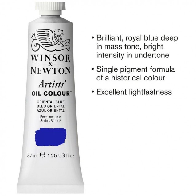 Winsor & Newton 37ml Artists Oil Series 2 Oriental Blue