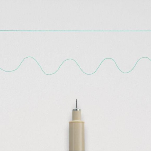 Sakura Pigma Mikron Μαρκαδοράκι Σχεδίου Πράσινο 005 (0.2mm)