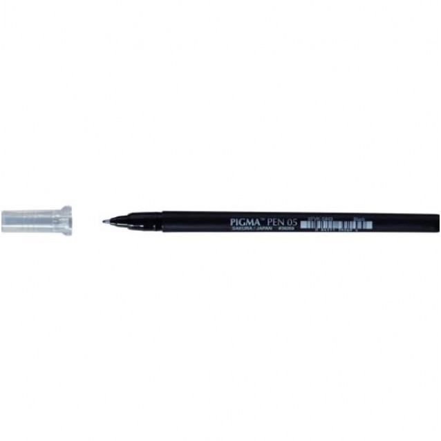 Feutres Fins Pigma Micron Sakura - Lot De 10 Pointes (003 à 12) - Noir - Encre Pigmentée Imperméable