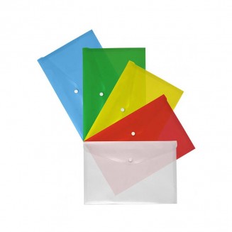 Πλαστικός Φάκελος Διαφανής A3 με Κουμπί