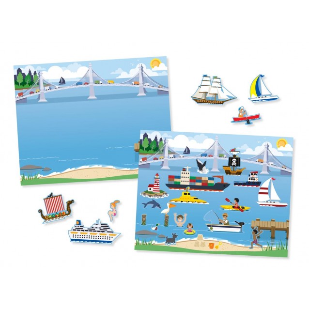 Melissa & Doug 165 Αυτοκόλλητα Οχήματα