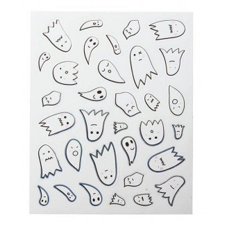 Rico Desing 260 Αυτοκολλητα Φαντασματάκια Λευκά FSC