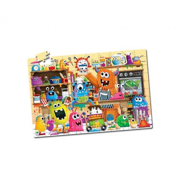 Παζλ 2 σε 1 Φωσφορίζον Τέρατα