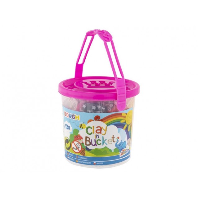 Moxy Κουβαδάκι με 12 Χρωματιστούς Πηλούς Dough