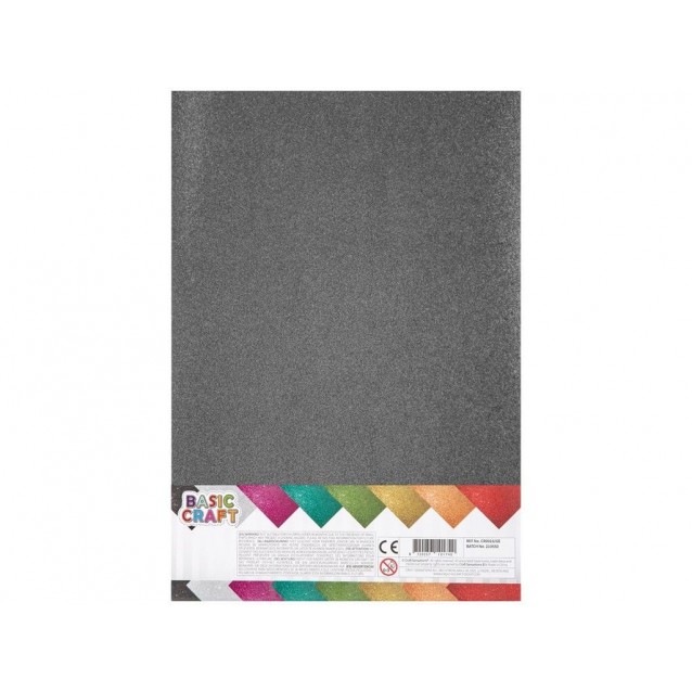 Craft ID 8 Μεταλλικά Glitter Χαρτιά Χειροτεχνίας 150gr Α4 (21x29 7cm)