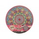 Moxy Diamond Painting Mandala Fuschia σε Στρογγυλό Τελάρο 30cm