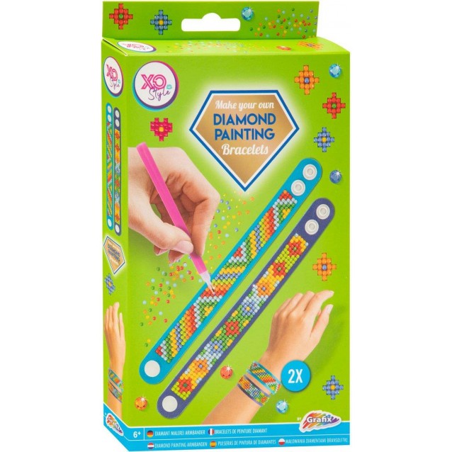 Moxy Σετ Φτιάξτε Βραχιολάκια με Diamond Painting II
