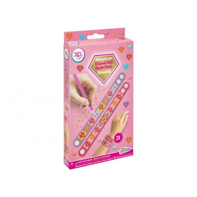 Moxy Σετ Φτιάξτε Βραχιολάκια με Diamond Painting I