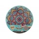 Moxy Diamond Painting Mandala Turquoise σε Στρογγυλό Τελάρο 30cm
