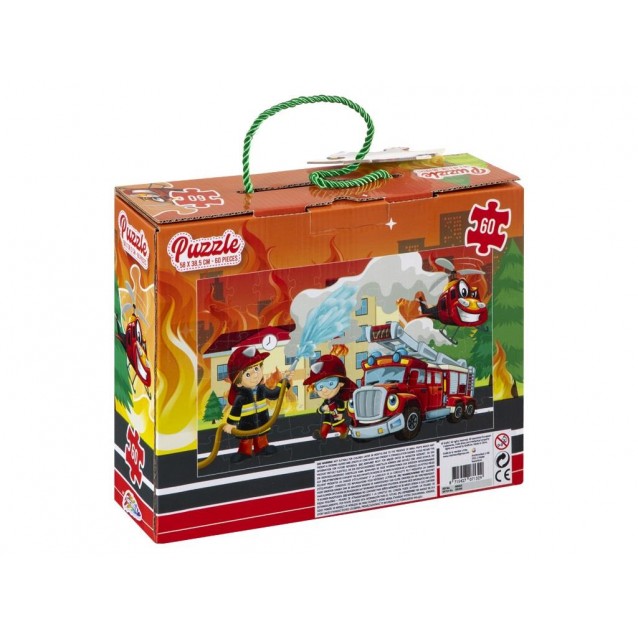 Moxy Παζλ Πυροσβεστική 58x38,5cm 60 κομμάτια