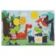 Moxy Παιδικό Παζλ 29x18cm 30 κομμάτια Δεινόσαυροι