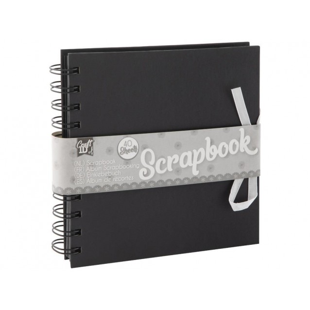 Album Scrapbooking Σπιράλ 40 Φύλλων 15x15cm 200gr