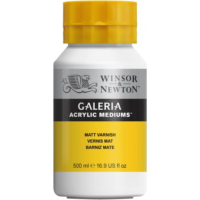 Winsor & Newton 500ml Galeria Matt Varnish