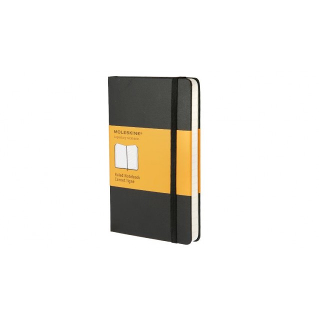 Moleskine Σημειωματάριο με Γραμμές Μικρό Black Σκληρόδετο