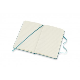 Moleskine Σημειωματάριο με Γραμμές Μικρό Reef Blue Σκληρόδετο
