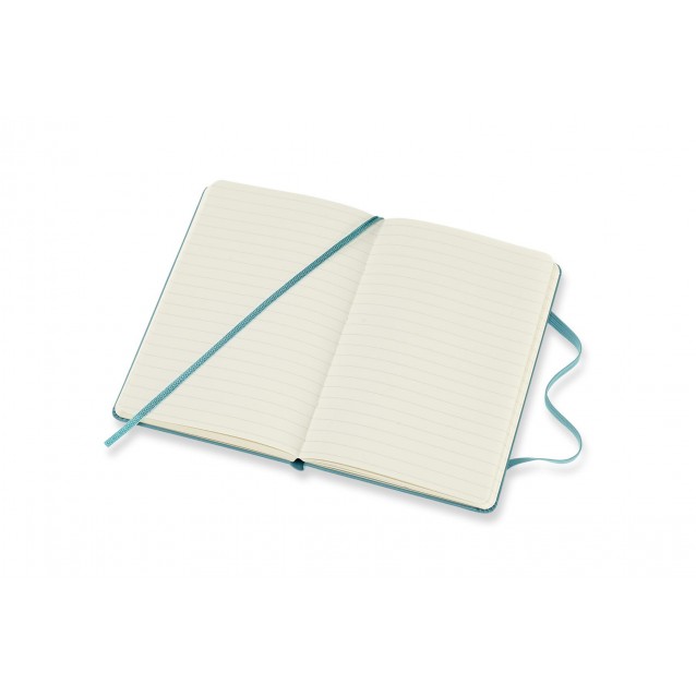 Moleskine Σημειωματάριο με Γραμμές Μικρό Reef Blue Σκληρόδετο