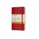 Moleskine Σημειωματάριο με Γραμμές Μικρό Scarlet Red Εύκαμπτο